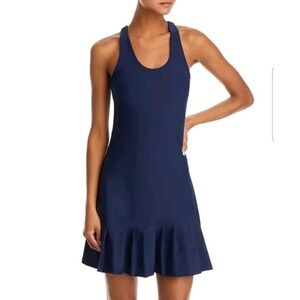 Aqua MYTH Women's‎ Athletic Pleat Hem Active Dress, Large
